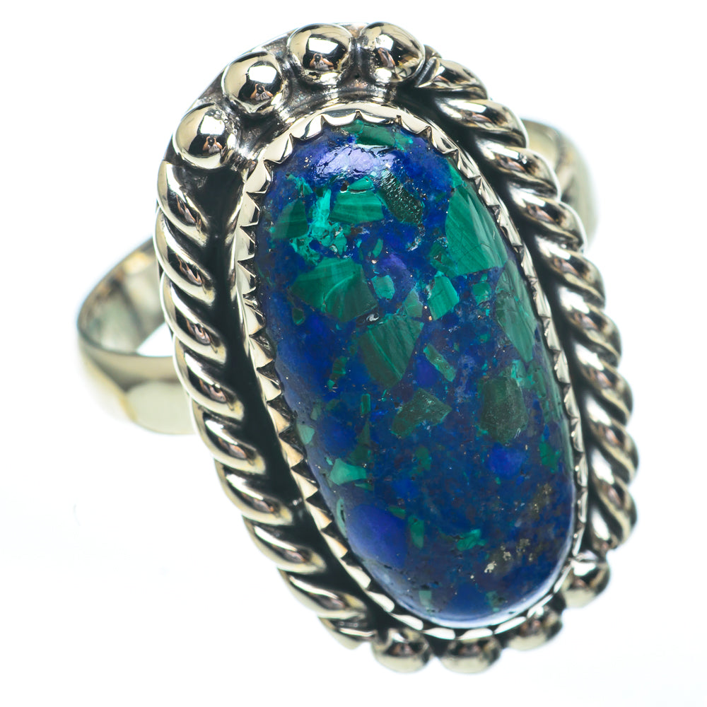 Azurite Rings handcrafted by Ana Silver Co - RING61171