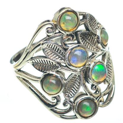 Ethiopian Opal Rings handcrafted by Ana Silver Co - RING61174