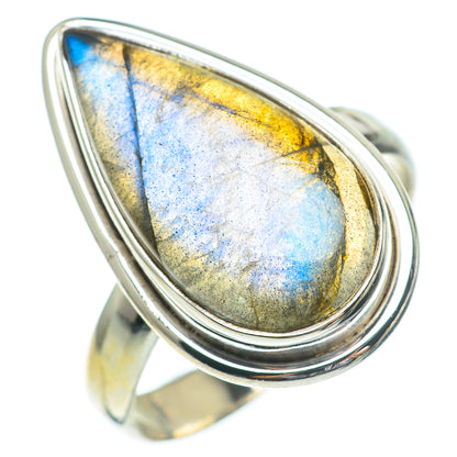 Labradorite Rings handcrafted by Ana Silver Co - RING61176