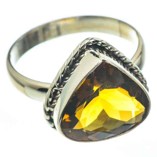 Mandarin Citrine Rings handcrafted by Ana Silver Co - RING61183