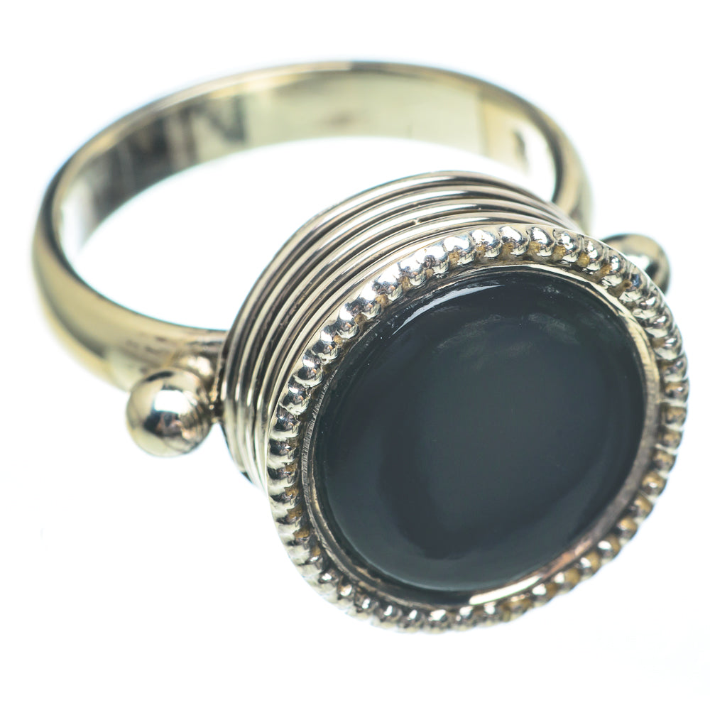 Black Onyx Rings handcrafted by Ana Silver Co - RING61192