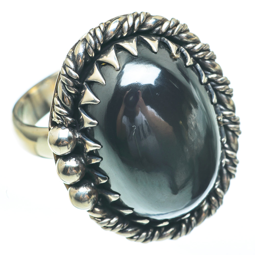 Hematite Rings handcrafted by Ana Silver Co - RING61198