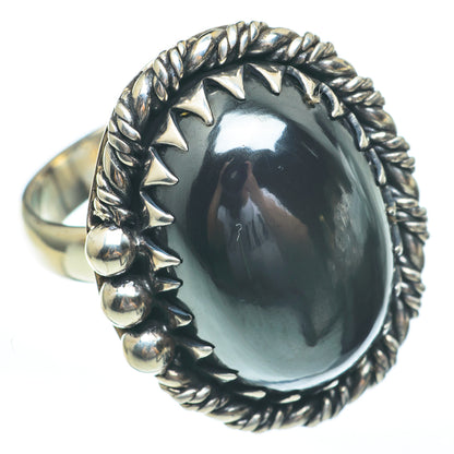 Hematite Rings handcrafted by Ana Silver Co - RING61198