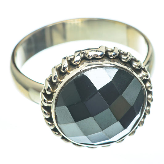 Hematite Rings handcrafted by Ana Silver Co - RING61199