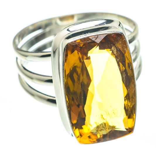 Mandarin Citrine Rings handcrafted by Ana Silver Co - RING61206