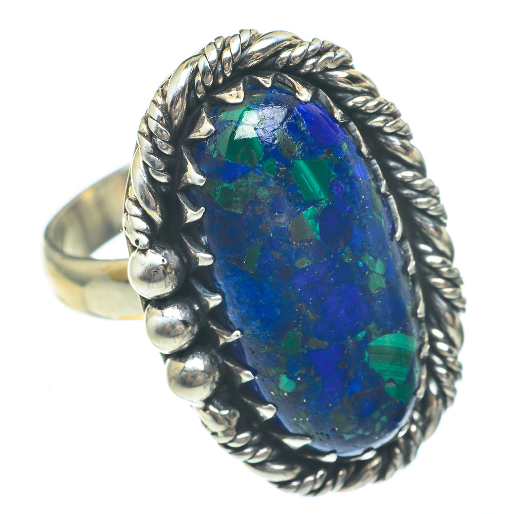 Azurite Rings handcrafted by Ana Silver Co - RING61219