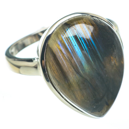 Labradorite Rings handcrafted by Ana Silver Co - RING61220