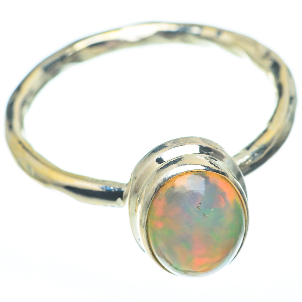 Ethiopian Opal Rings handcrafted by Ana Silver Co - RING61221