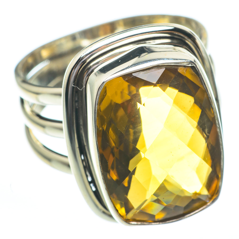 Mandarin Citrine Rings handcrafted by Ana Silver Co - RING61230