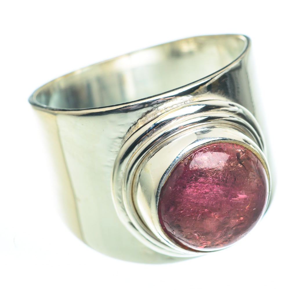 Pink Tourmaline Rings handcrafted by Ana Silver Co - RING61232