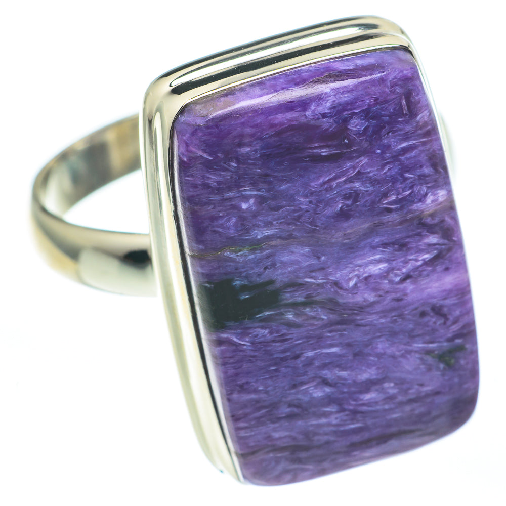 Charoite Rings handcrafted by Ana Silver Co - RING61275