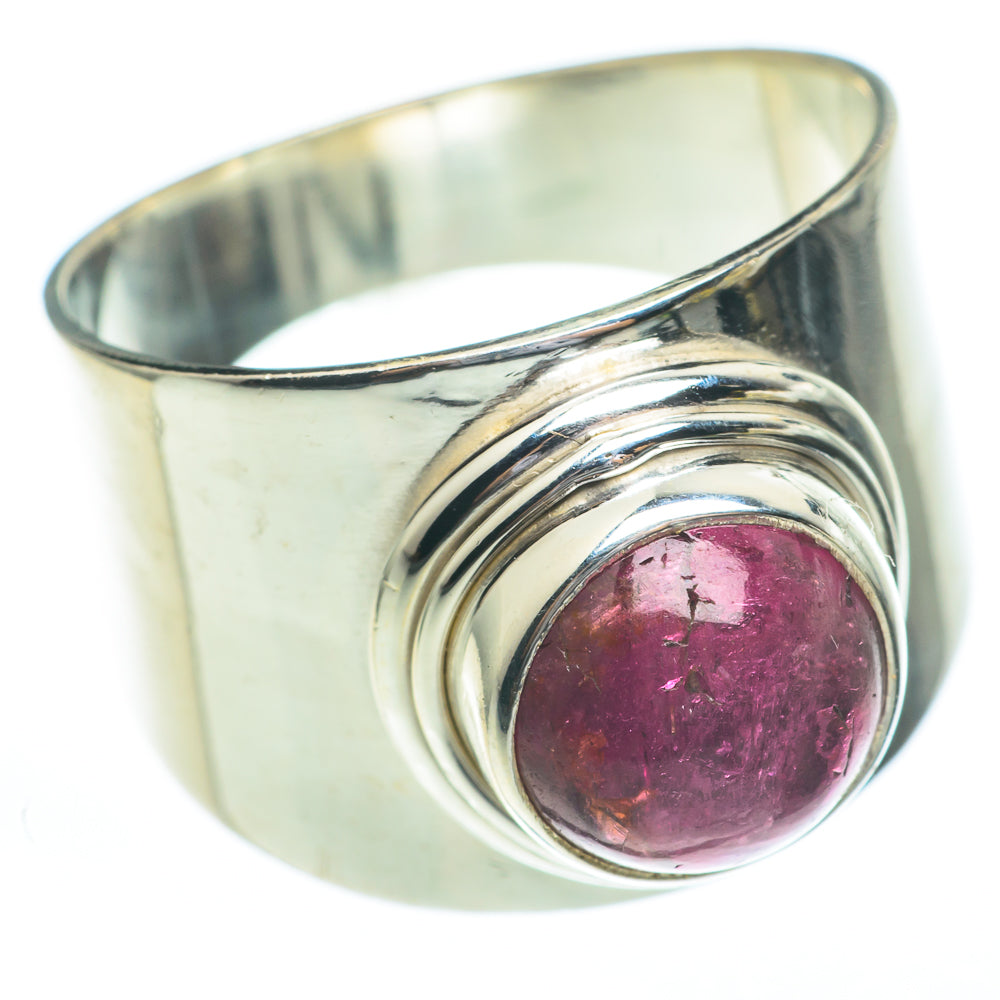 Pink Tourmaline Rings handcrafted by Ana Silver Co - RING61287