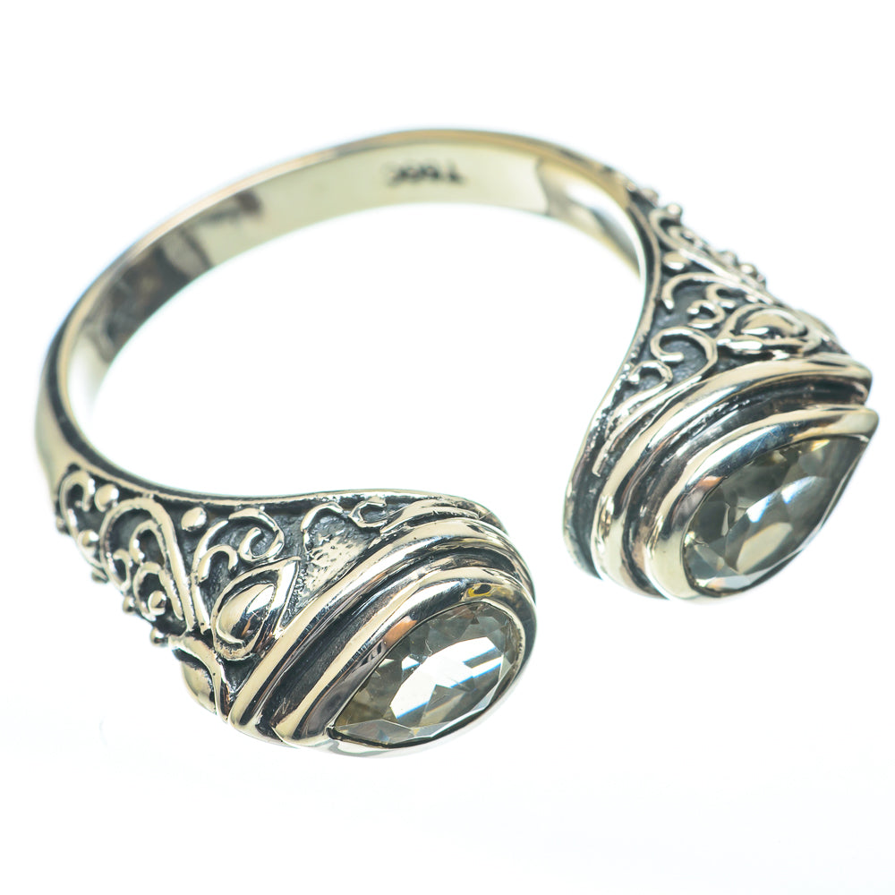Green Amethyst Rings handcrafted by Ana Silver Co - RING61294