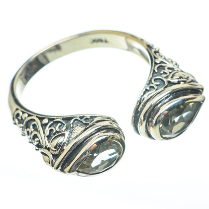 Green Amethyst Rings handcrafted by Ana Silver Co - RING61294