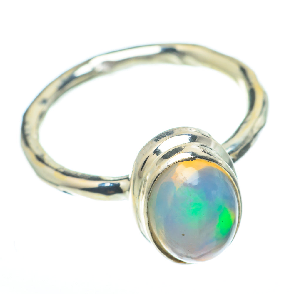 Ethiopian Opal Rings handcrafted by Ana Silver Co - RING61295