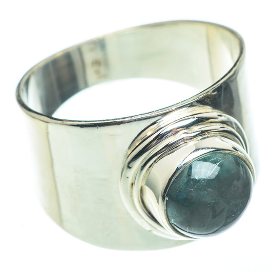 Blue Tourmaline Rings handcrafted by Ana Silver Co - RING61297