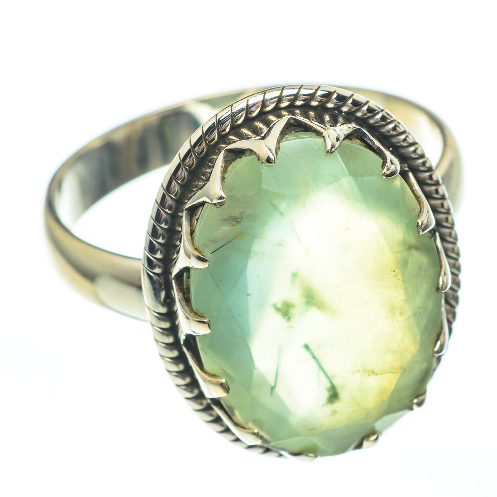 Prehnite Rings handcrafted by Ana Silver Co - RING61301
