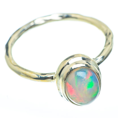 Ethiopian Opal Rings handcrafted by Ana Silver Co - RING61311