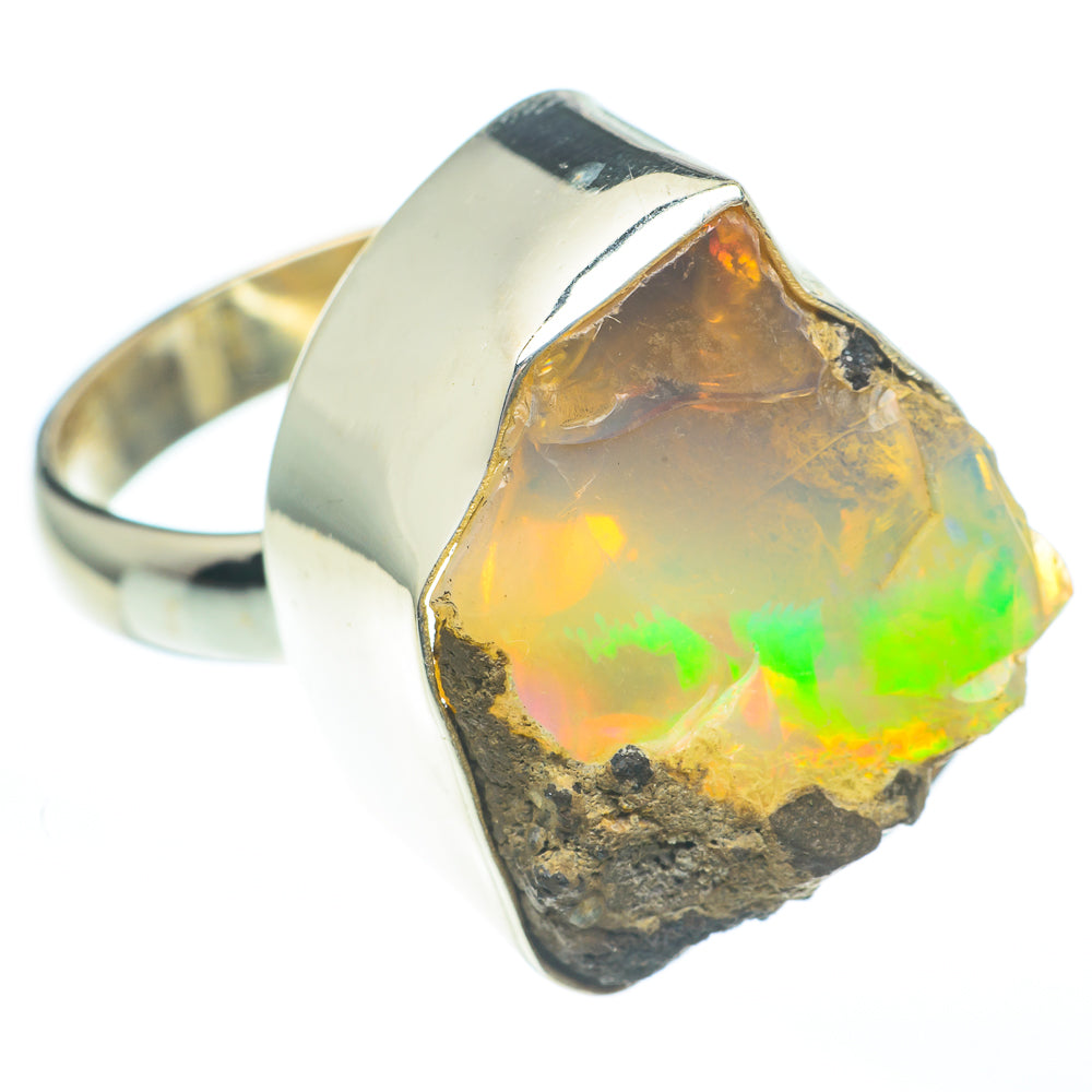 Ethiopian Opal Rings handcrafted by Ana Silver Co - RING61312