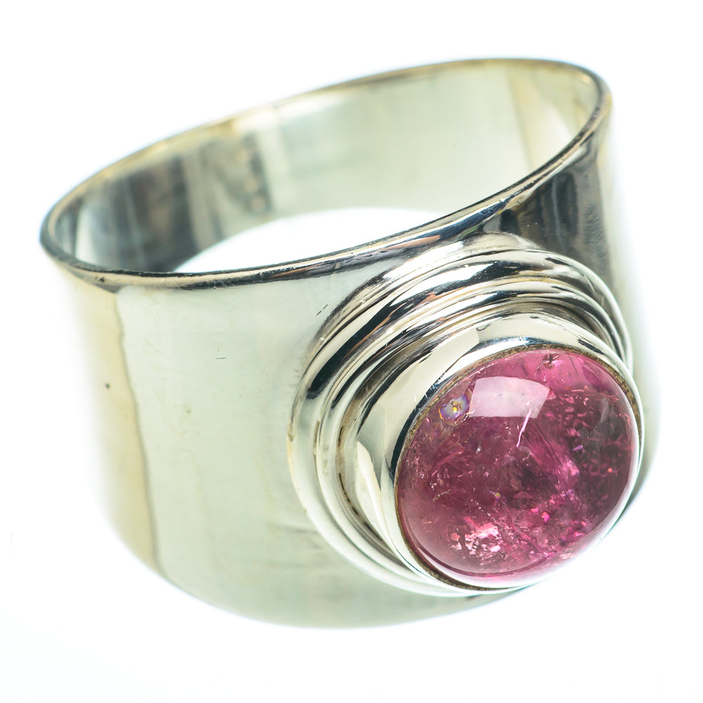 Pink Tourmaline Rings handcrafted by Ana Silver Co - RING61317