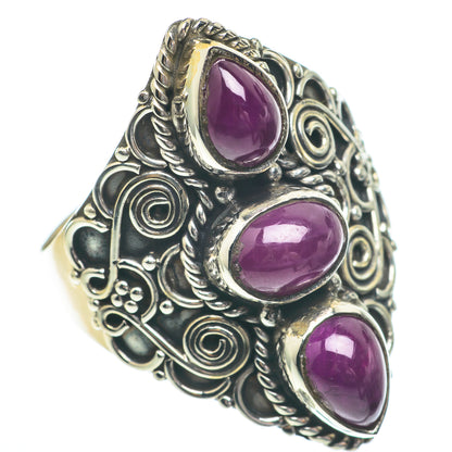Ruby Rings handcrafted by Ana Silver Co - RING61318