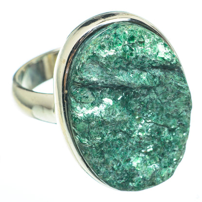 Green Fuchsite Rings handcrafted by Ana Silver Co - RING61325