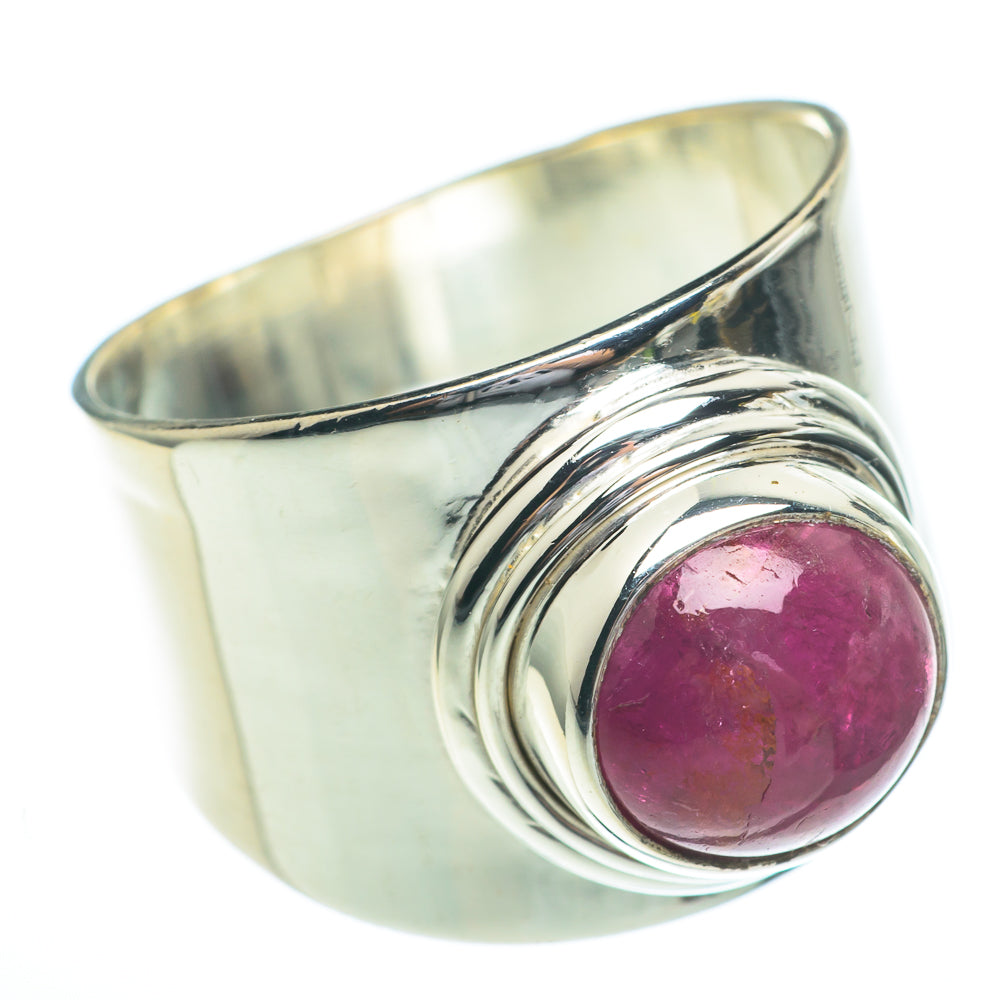 Pink Tourmaline Rings handcrafted by Ana Silver Co - RING61339