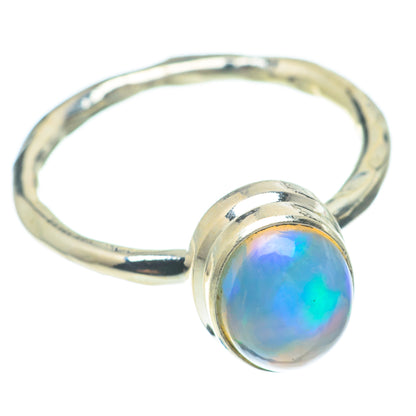 Ethiopian Opal Rings handcrafted by Ana Silver Co - RING61343