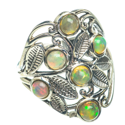 Ethiopian Opal Rings handcrafted by Ana Silver Co - RING61344