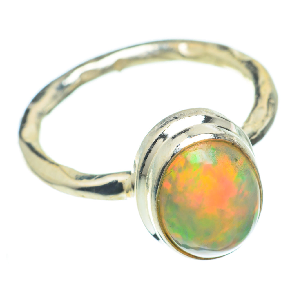 Ethiopian Opal Rings handcrafted by Ana Silver Co - RING61359
