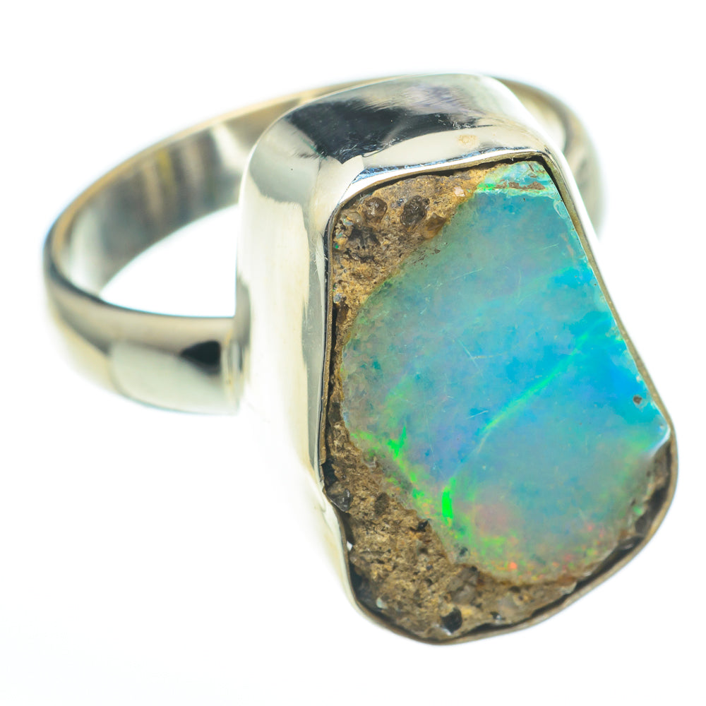 Ethiopian Opal Rings handcrafted by Ana Silver Co - RING61360