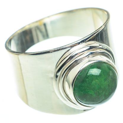 Green Tourmaline Rings handcrafted by Ana Silver Co - RING61368