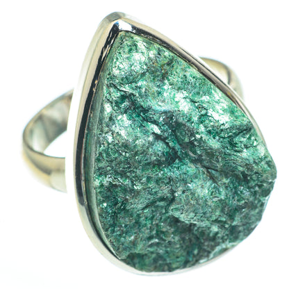 Green Fuchsite Rings handcrafted by Ana Silver Co - RING61369