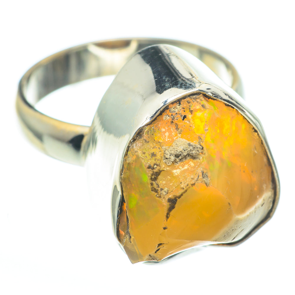 Ethiopian Opal Rings handcrafted by Ana Silver Co - RING61371