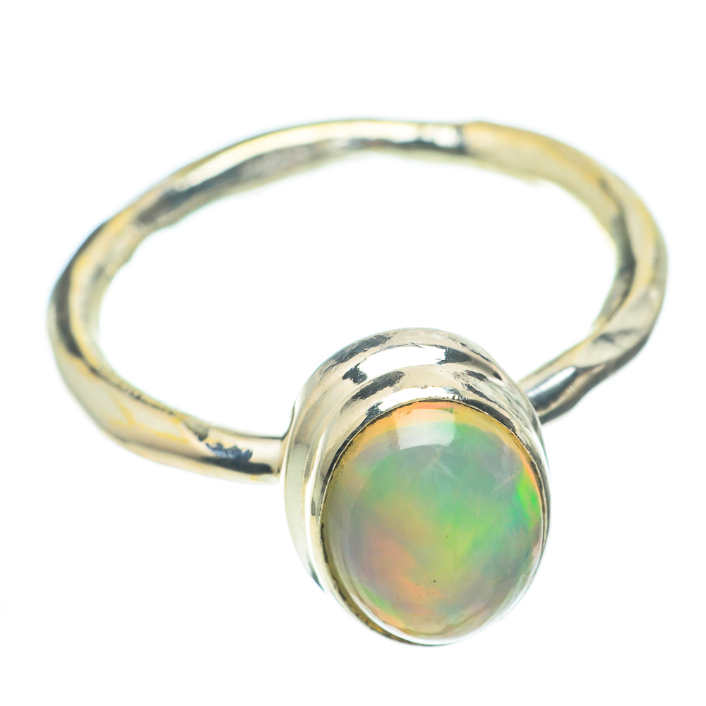 Ethiopian Opal Rings handcrafted by Ana Silver Co - RING61372