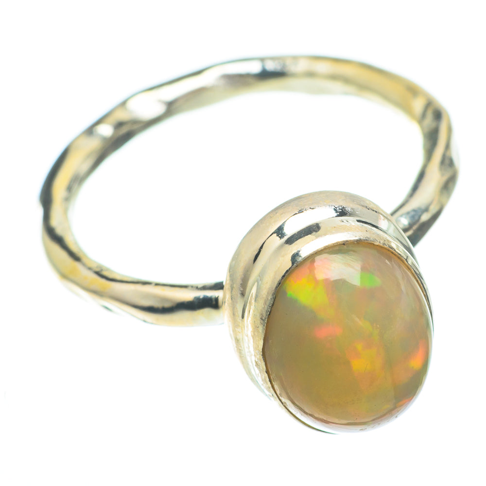 Ethiopian Opal Rings handcrafted by Ana Silver Co - RING61377
