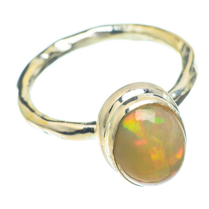 Ethiopian Opal Rings handcrafted by Ana Silver Co - RING61377