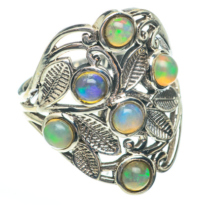 Ethiopian Opal Rings handcrafted by Ana Silver Co - RING61384