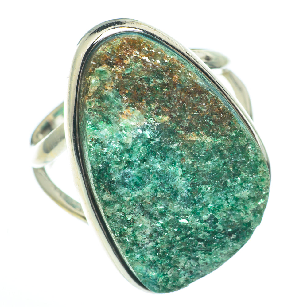 Green Fuchsite Rings handcrafted by Ana Silver Co - RING61386