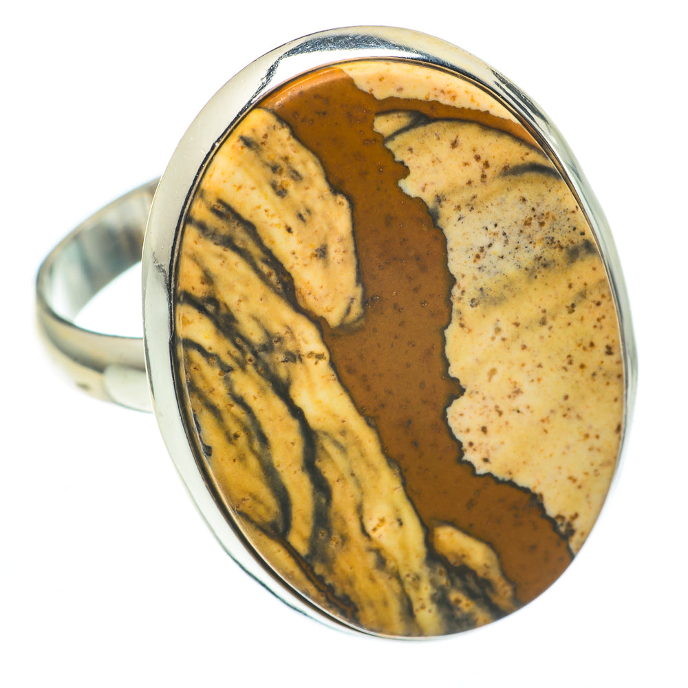 Picture Jasper Rings handcrafted by Ana Silver Co - RING61401