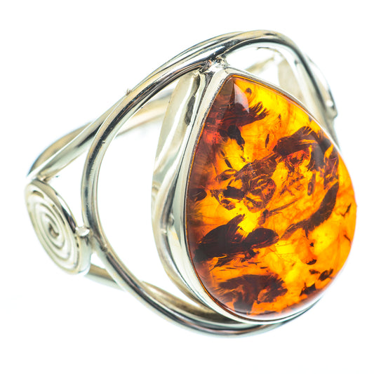 Baltic Amber Rings handcrafted by Ana Silver Co - RING61404