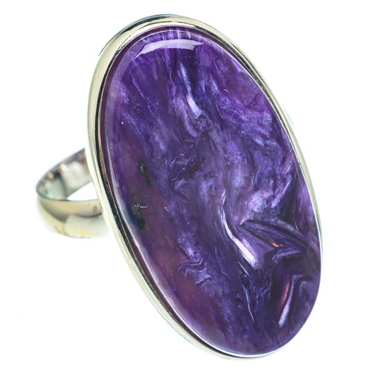 Charoite Rings handcrafted by Ana Silver Co - RING61409