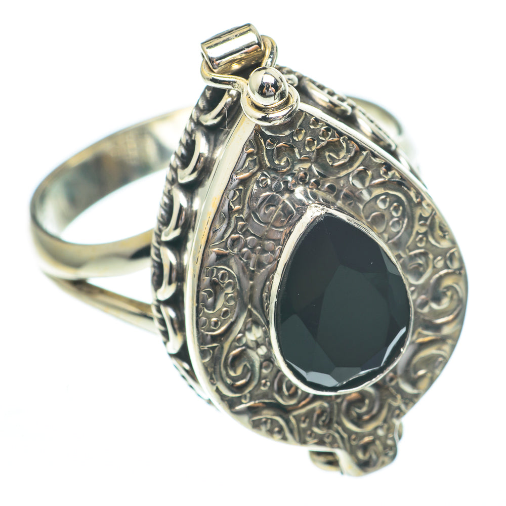 Black Onyx Rings handcrafted by Ana Silver Co - RING61410