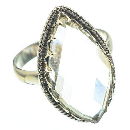 White Quartz Rings handcrafted by Ana Silver Co - RING61413