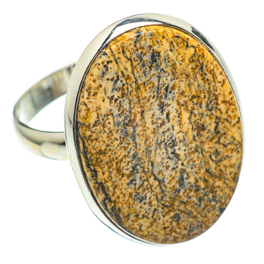 Picture Jasper Rings handcrafted by Ana Silver Co - RING61454