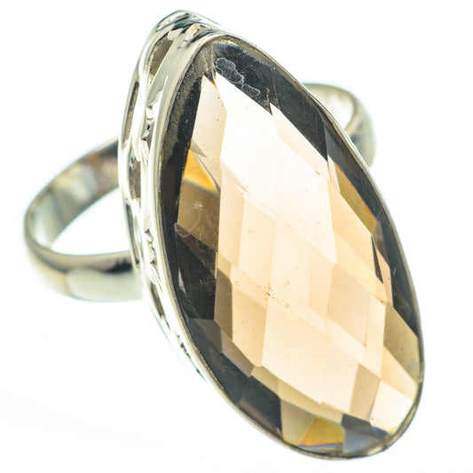 Smoky Quartz Rings handcrafted by Ana Silver Co - RING61456