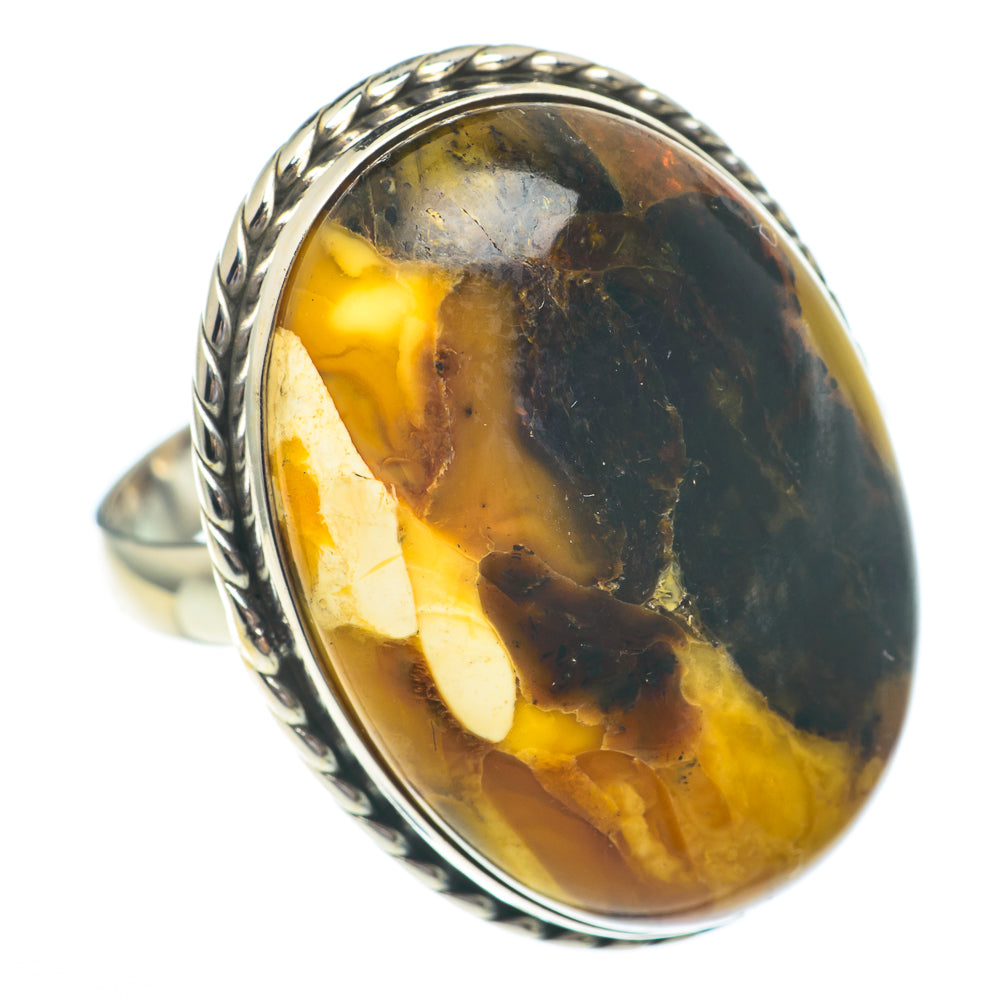Amber Rings handcrafted by Ana Silver Co - RING61457