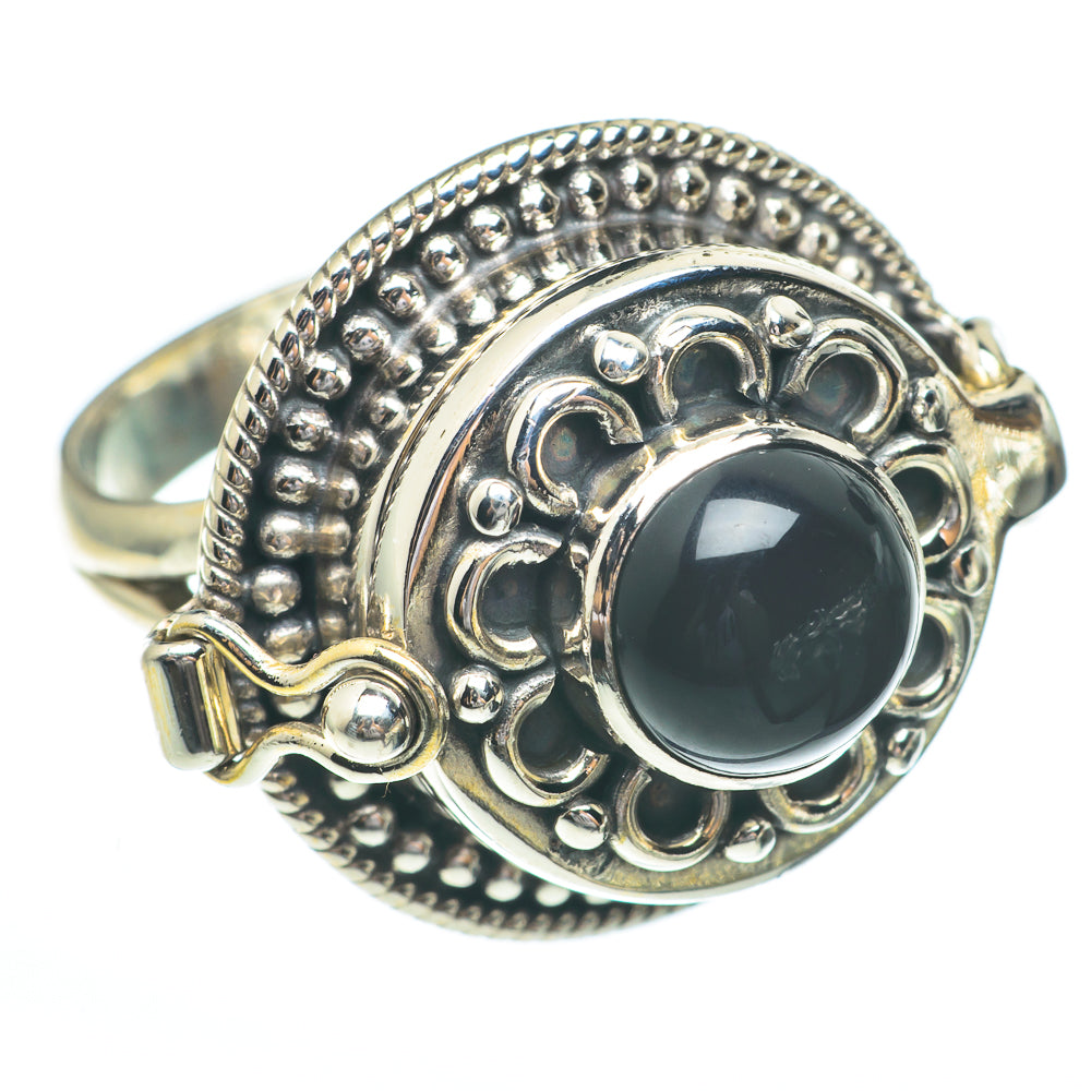 Black Onyx Rings handcrafted by Ana Silver Co - RING61467