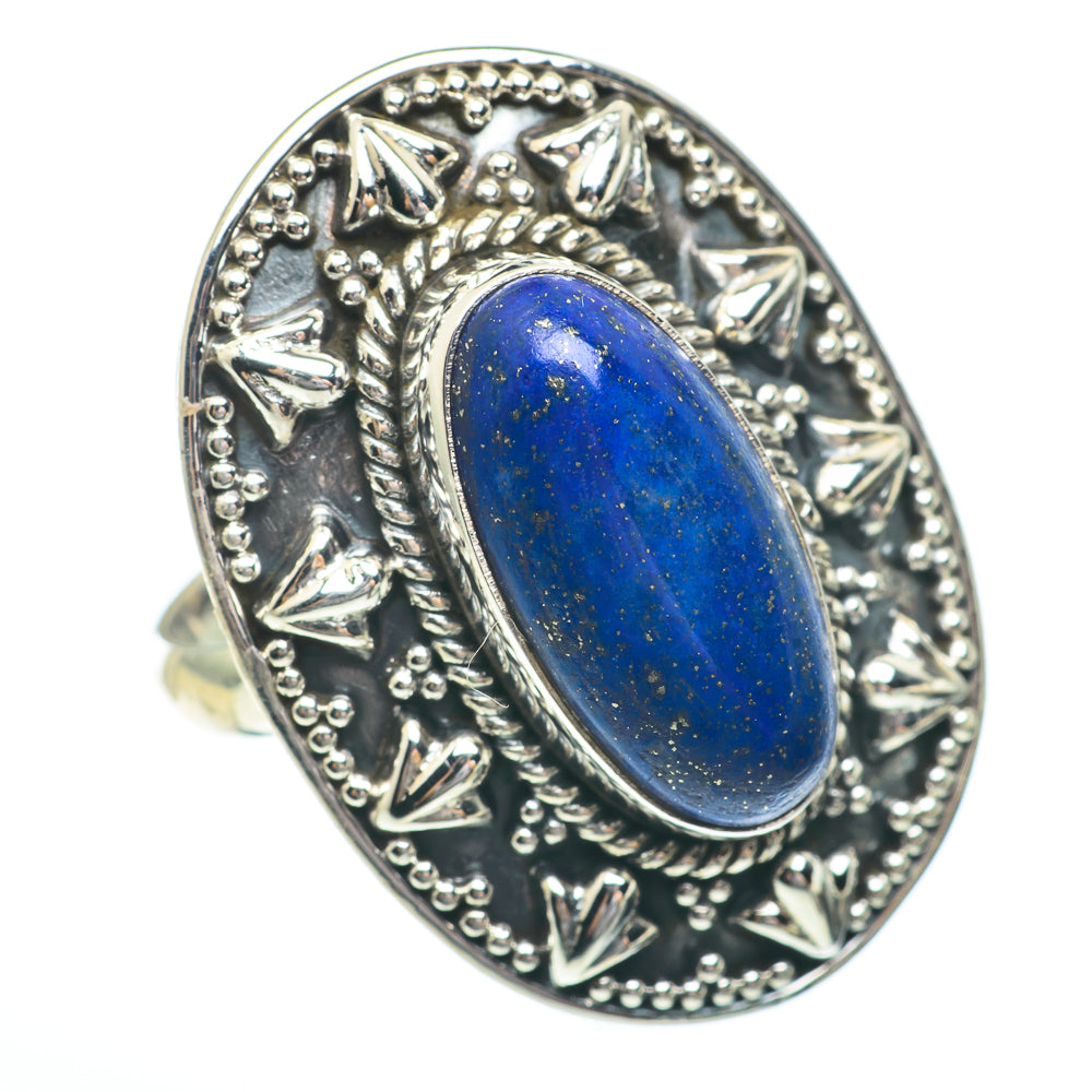 Lapis Lazuli Rings handcrafted by Ana Silver Co - RING61476