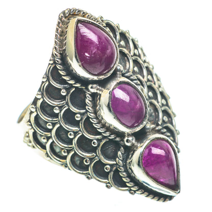 Ruby Rings handcrafted by Ana Silver Co - RING61483